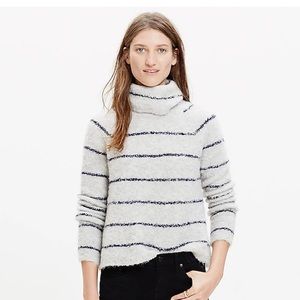 Madewell Roundtrip Turtleneck Sweater in Stripe